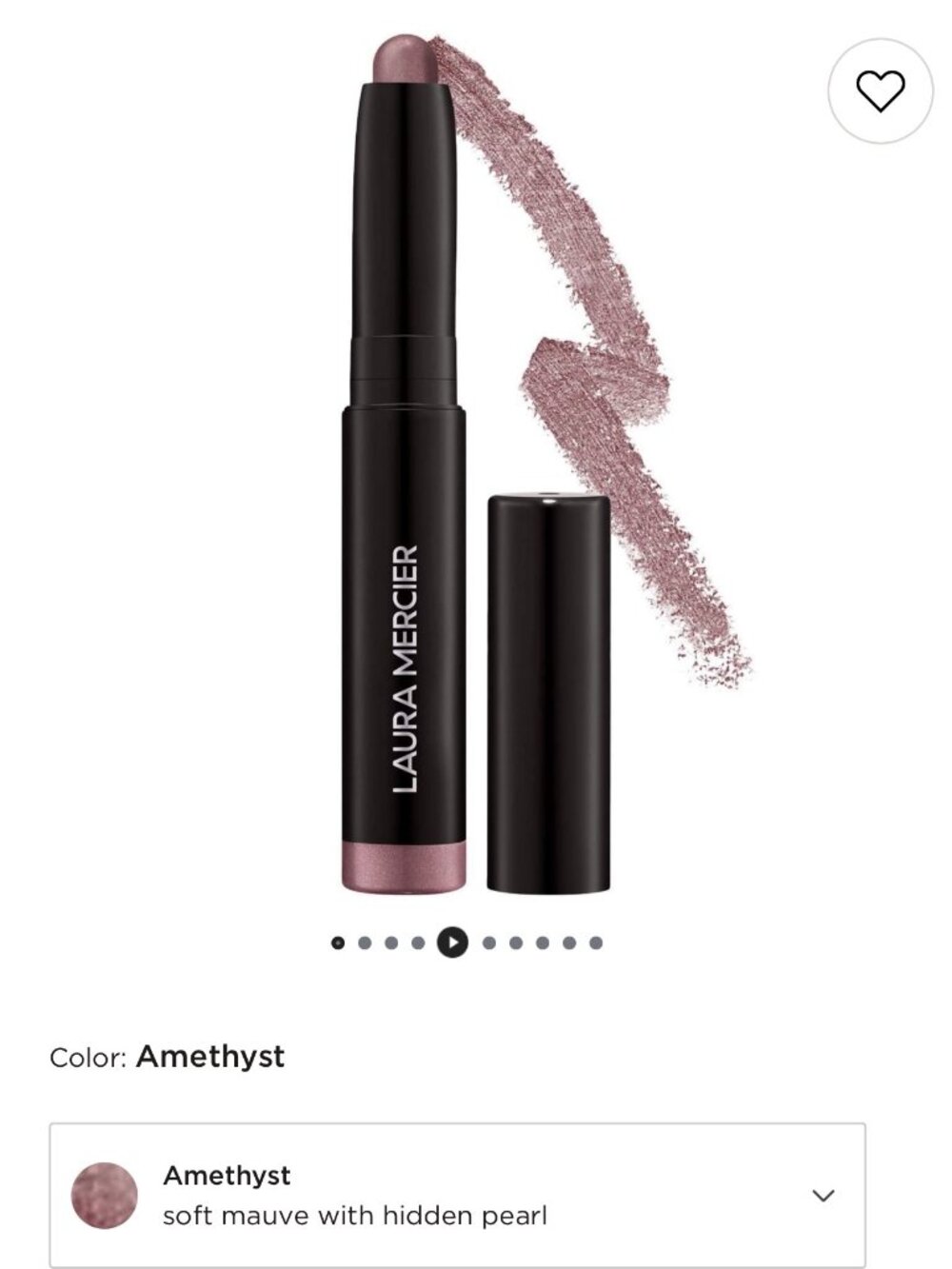 Laura Mercier Caviar Stick Eye Color - Amethyst Like New!